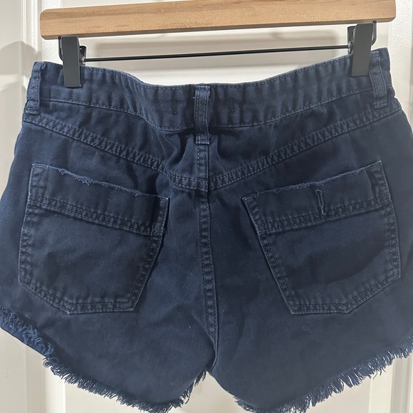 Free People Navy Blue Shorts - Picture 8 of 9